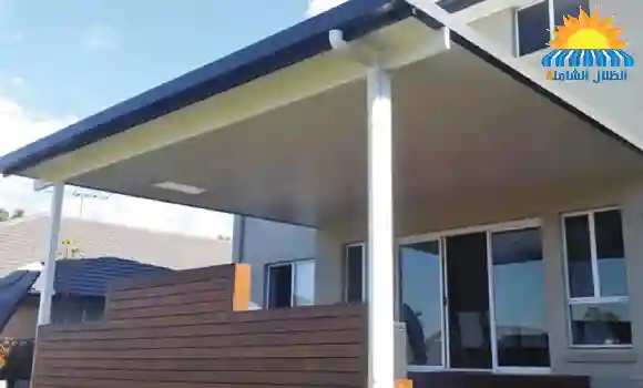 تركيب مظلات معزولة بسقف مزدوج يساعد على العزل الحراري وتحسين راحة المكان